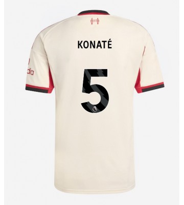 Liverpool Ibrahima Konate #5 Bortatröja 2025-26 Kortärmad